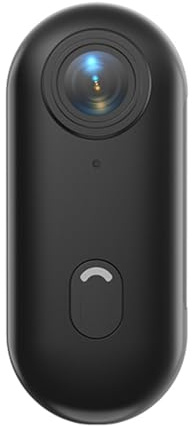 Ejoyous Mini caméra d'action 1080p avec WLAN, caméra corporelle avec Carte mémoire de 32 Go, Objectif Grand Angle de 120°, étanche jusqu'à 30 m (Noir)