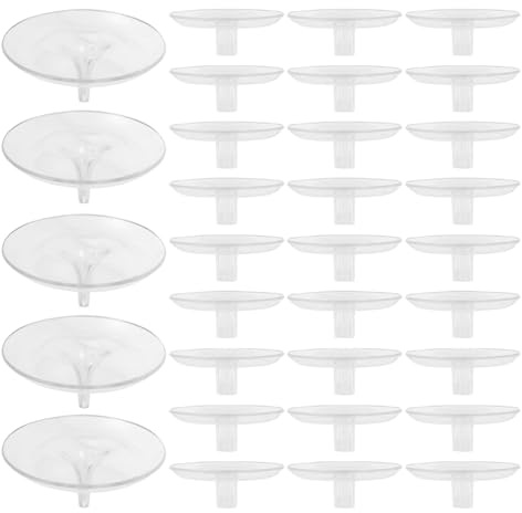 Toyvian 40pièces Supports Flottants pour Fleurs Insert pour Compositions Support Flottant pour Jardin Aquatique Insert pour Vase
