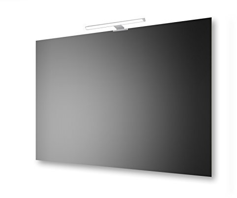 San Marco Specchio a filo lucido 100x70 cm con lampada led