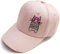 Mädchen-Baseballmütze Kinder-Sommer-Sonnenhüte mit niedlicher Hip-Hop-Katze (Tanzende Katze, 54 cm) 6-8 Jahre