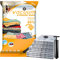 GONGSHI Vacuum Storage Bags (3 x Jumbo, 3 x Large, 3 x Medium, 3 x Small), Space Saver Sealer Compression Bags with Travel Hand Pump