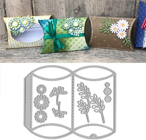 Boîte Cadeau Matrice de Découpe, U-horizon Pochoir à découper en métal Gaufrage pour Scrapbooking, DIY Album Photo, Carte, Papier de décoration, Cadeau, Noël