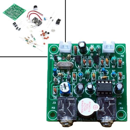APUWE Shortwave Transmitter Receiver HAM Radio 40M CW Version 4.1 7.023-7.026MHz QRP Pixie Kits DIY with Buzzer Transceiver