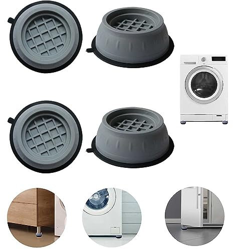 4 stück universal waschmaschine fußpolster schwingungsdämpfer waschmaschinen füsse gummi vibrationsdämpfer waschmaschine und trockner füße anti vibration dämpfer waschmaschine antivibrationsmatte