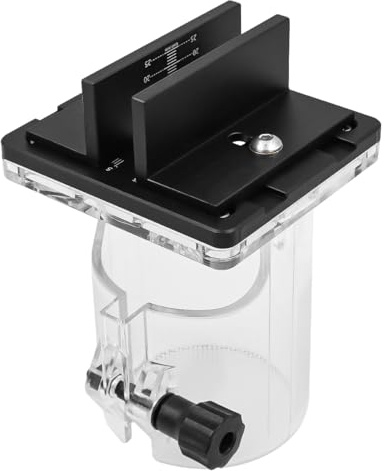 CENPEK Router Jig 2 in 1 Dispositivo di Fissaggio Invisibile Staffa per Scanalatura Gamma di Serraggio 13-36 Mm profondità Regolabile per Armadietti Guardaroba Mobili da Installare