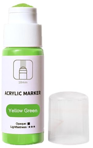 Marcadores De Graffiti, Fregona De Graffiti | Graffiti Pen Punta De 18 Mm A Base De Agua,Rotulador Permanente Impermeable Para Graffiti, Fregona, 60 Ml, Para Murales, Lienzo, Metal, Vidrio, Papel