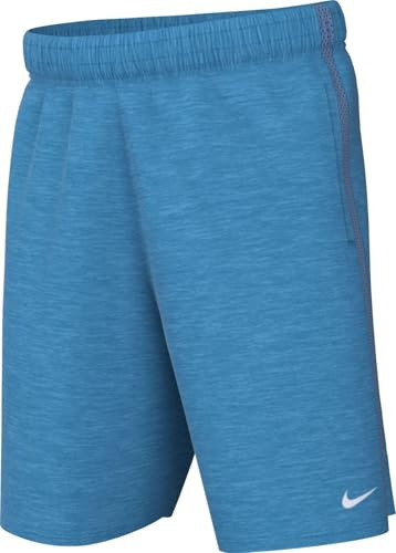 Nike Multi Dri-Fit HF9006-489, Short pour Enfants Plus âgés, Bleu Beyond/Blanc, Taille M