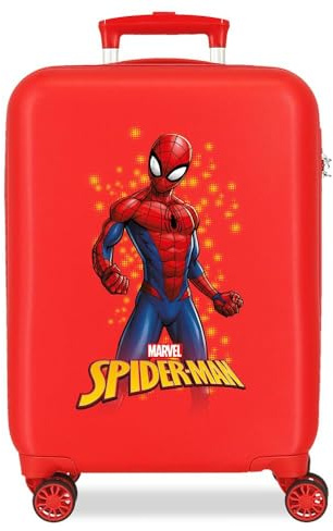 Joumma Marvel Spiderman Geo Maleta de Cabina Blanco 33x50x20 cms Rígido 2 kgs Cierre de combinación Lateral ABS 2 kgs 33L Equipaje de Mano