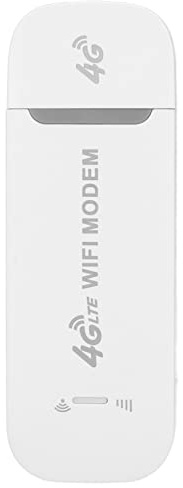 Ejoyous 4G WLAN Router 4G LTE Router 4G Funcouter Móvil 150Mbps Internet Inalámbrico de Alta Velocidad 3G4G USB Modem Admite 10 Dispositivos con Ranura Micro-SIM