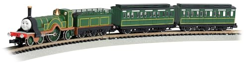 Bachmann Trains - Thomas & Friends™ Emily's Passenger Set - Ready to Run Electric Train Set - N Scale