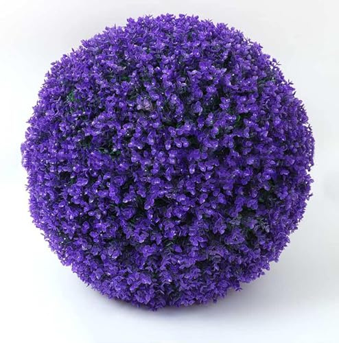 Konstgjorda Växtbollar, Dekorativa Konstgräsbollar, Färgade Plastbuxbomsbollar För Bröllop, Inomhus- Och Utomhusdekoration, D, 40cm