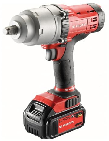 Boulonneuse à chocs 1 2 18V + 2 batteries 5Ah + chargeur FACOM CL3.CH18SP2PB