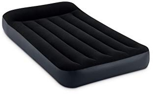 Intex Twin Pillow Rest Classic Airbed w/Fiber-Tech RP, Inflated Size: 99cm x 1.91m x 25cm (64146GB)