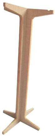 Baoblaze Chime Stand Gong Target Stand Professional Wind Chime Wood Stand Chime Holder for Meditation Tea Room Classroom Yoga Desktop, Style A