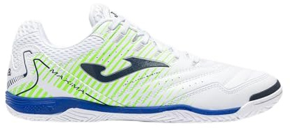 Joma Stivali da Calcio,39-47 - Massimo Indoor, Bianco, 40.5 EU