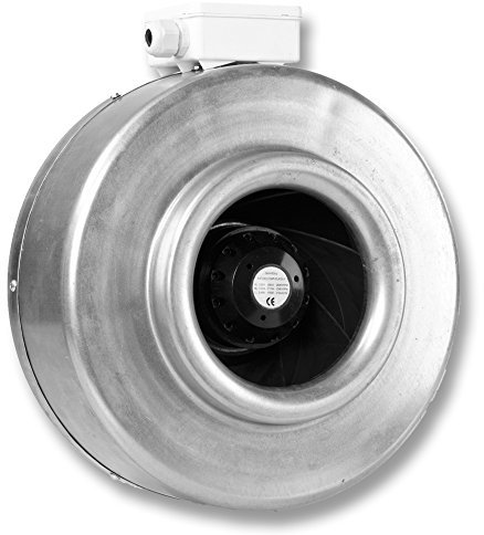 HIT150 d'Hydor - Ventilateur centrifuge en ligne diamètre 150 mm - 65 W - 470 m3/h - code CTR00002-3 vitesses