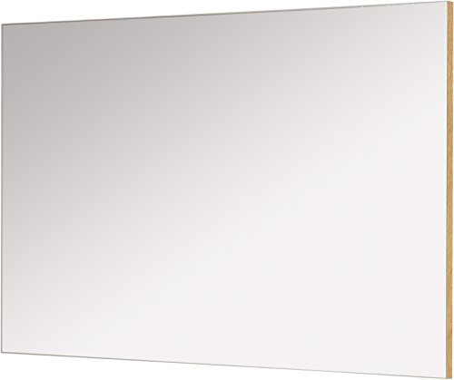 Germania Spiegel 3921-243, rahmenloser Spiegel auf Trägerplatte in Navarra-Eiche-Nachbildung, 94 x 60 x 3 cm (BxHxT)
