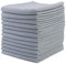 Polyte - panno in microfibra premium a nido d'ape - per pulizia cucina e piatti - grigio - 40 x 71 cm - 12 pezzi