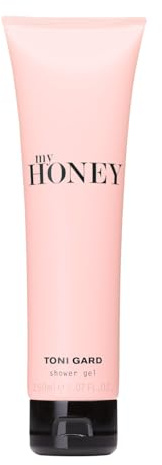 Toni Gard MY HONEY Duschgel 40 ml, fruchtig-floraler Damenduft mit Himbeere, Lotusblüte, Jasmin, Magnolie, Honigtau und Nektarine für Sie