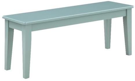 Boraam Colorado Shaker Backless Wood Bench - Aspen Valley