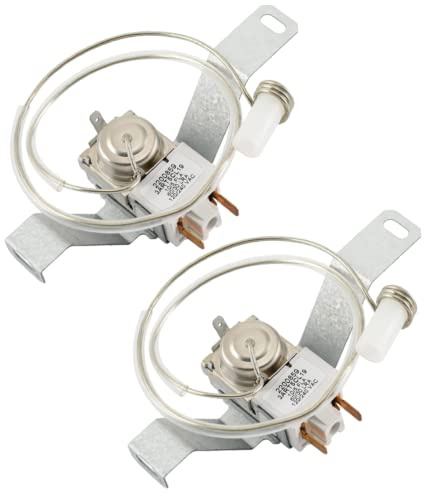 2200859 Refrigerator Thermostat Control Compatible with Top Brands Replaces with WP2200859, 2200830, 2200859, 2210378, 2210379, AP6006464, WP2200859VP 2-Pack
