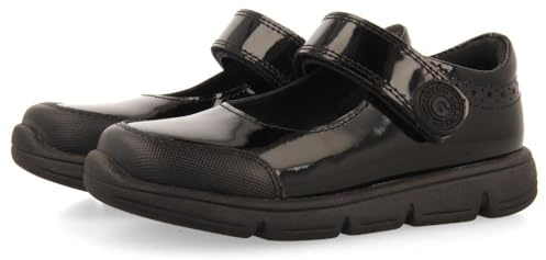 Bailarinas Colegiales Gioseppo de Piel Niña BEKES Negro Talla 28