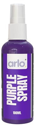 Purple Antibacterial Wound Spray 100ml - Animal Gentian Violet Aqueous Solution Effective Antiseptic Antifungle for Cuts, Scrapes Non-Sting For Horses and Animals