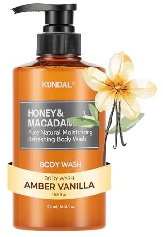 [KUNDAL] Pure Body Wash 500ml (Amber Vanilla)