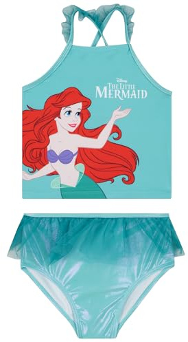 Disney Bañador Niña, Bañador Piscina Niña De La Sirenita, Bañadores De Ariel