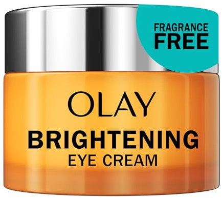 Olay Brightening Eye Cream, Vitamin C, Fragrance-Free, 0.5 oz