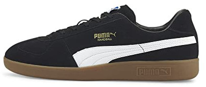 PUMA Unisex Handball Indoor Court Shoe, Black White Gum, 42 EU