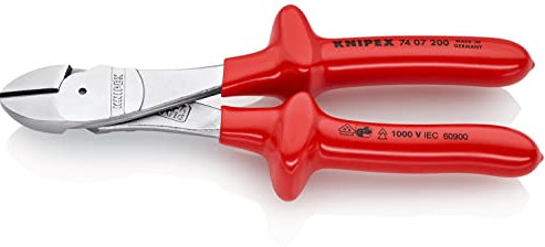 Knipex 74 07 VDE Seitenschneider 200 mm, Schneidleistung 4.2mm