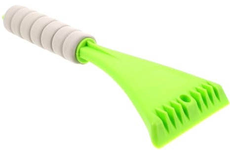 CLISPEED Raschiaghiaccio Multifunzionale con per Rimozione Neve e Ghiaccio Auto Strumento Ergonomico per Pulizia Parabrezza e Manutenzione Invernale Design Compatto e Resistente