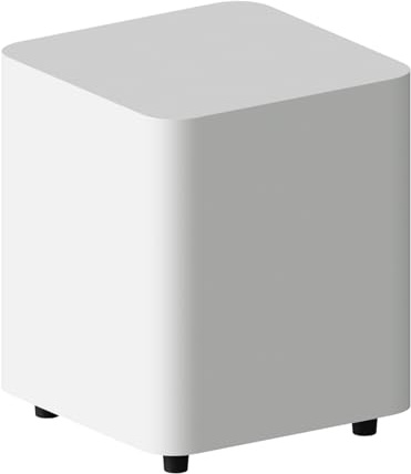 Fosi Audio SW10 10-tums 500W Aktiv Subwoofer med inbyggd förstärkare, Aktiv Subwoofer kompakt Förstärkt för Hemmabio, LFE- och RCA-ingångar/utgångar