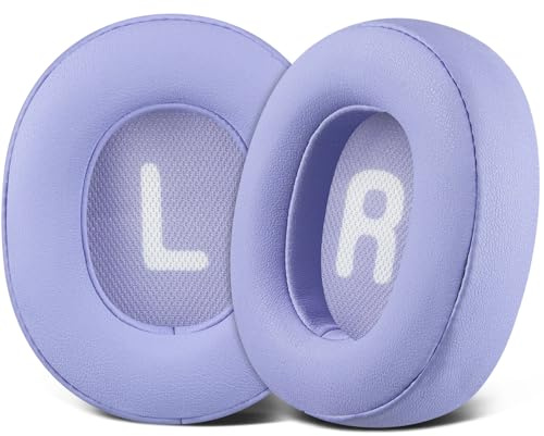 SOULWIT Ersatz Ohrpolster für JBL Tune 700BT, 710BT, 720BT, 750BTNC, 760NC, 770NC Wireless Over-Ear Kopfhörer, Ersatzpolster mit weicherem Proteinleder, Geräuschisolierungsschaum