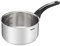Tefal Emotion E3013004 Stieltopf, 20 cm, Edelstahl, gleichmäßige Wärmeverteilung, elegantes Design, robuster Griff, Induktion