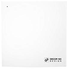 Aérateur extra-plat Decor 100 CHZ - 10,7W - 80m3/h - Avec clapet anti-retour