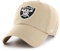 '47 Las Vegas Raiders Clean Up Unisex-Baseballkappe, Verstellbarer Riemenverschluss, Einheitsgröße, Team Logo, Farbe Khaki
