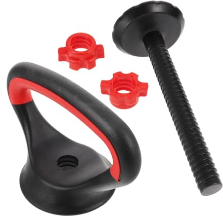 Mango de pesa rusa ajustable con base de agarre convertible para entrenamientos eficientes de gimnasio en casa