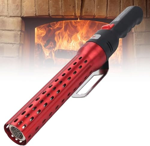 Electric Charcoal Starter Grill Fire Starter, Multifution Charcoal Lighter, 60s Rapid Fire Starter For Campfires Fireplace Camping For Grillers Barbeque Party Outdoor Garden, Red
