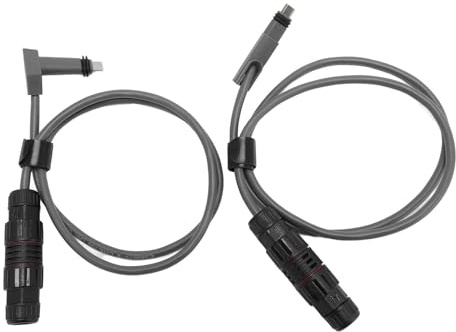 Tissting 2 pcs Enchufe SPX al Adaptador de acoplador RJ45 con Cable satelital de 1 m medidores, Adaptador de Cable Ethernet de Conector Femenino RJ45 para el Plato y el enrutador d