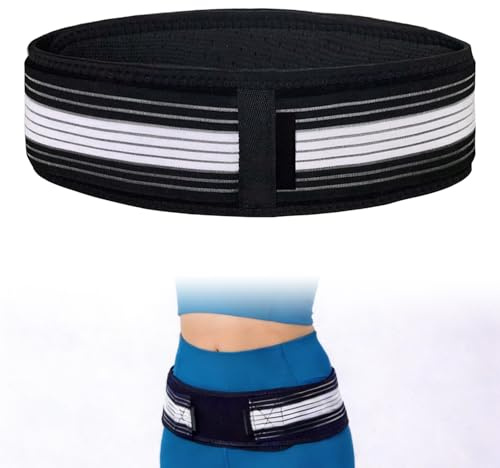 BLNC Cinturón de Sujeción Lumbar 140cm, Faja Pélvica Ajustable para Estabilizar Cintura y Cadera, Soporte Ergonómico para Ejercicio y Uso Diario