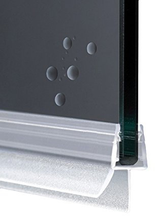 Ricambi & Box Doccia Guarnizione Box Doccia Sottoporta per Vetri 6mm 8mm 200 cm