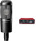 Audio-Technica AT2035 Cardioid Condenser Microphone for home audio recording & Focusrite Scarlett Solo 3rd Gen USB Audio Interface, for the Guitarist, Vocalist, Podcaster or Producer