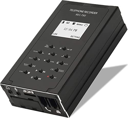 Telefonrekorder, 32-GB-USB-Telefon-Sprachrekorder, Telefonrekorder für Festnetz (analoger digitaler IP-VoIP-Recorder 32 GB) Festnetz-Telefonanrufrekorder, automatische Telefonaufzeichnung