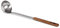 Petromax Schöpfkelle aus Edelsthal mit Walnussholz-Griff, Grillen und Camping, mit Ausgießhilfe, 50 cm