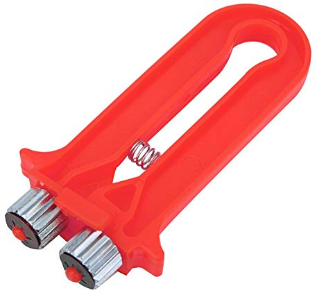 Jeffergarden Tenditore per Telaio Apicoltura, Strumento per Apicoltori in Metallo e PP, Rosso