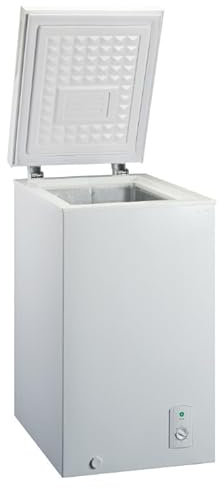 INFINITON | CH-80H84WEH - Congelador Arcón | Fast Freezing | Compresor Silent Design | Bloqueo de Seguridad | Tirador Integrado | Dual System | Defrost 4D | Acabado Blanco | Capacidad 78 Litros