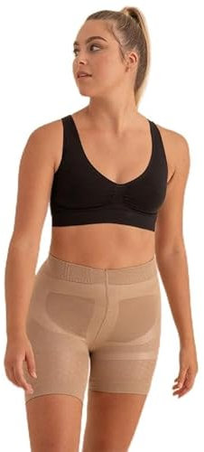 ANAISSA Faja Reductora Sin Costuras Marie | Banda Push-Up | Efecto Vientre Plano y Reducción de Cintura, Muslos y Caderas | Comodidad y Ajuste Hecha en España