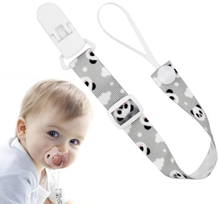 Holdes per ciuccio, ciuccio con clip - Cinghie per massaggiagengive con antigoccia,Guinzaglio porta, guinzaglio universale per giocattoli da dentizione, cordino per – adatto